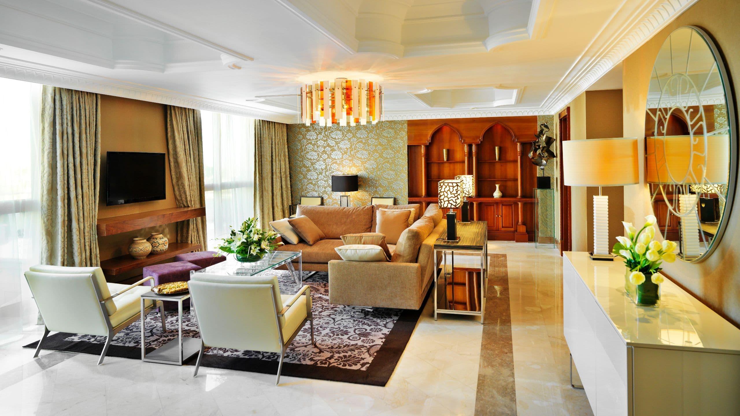 Grand Hyatt Amman Hotell Exteriör bild A suite at the Jumeirah Emirates Towers Hotel